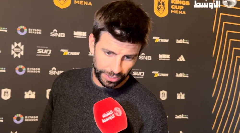 بيكيه خلال حديثه لـ"الشرق الأوسط".