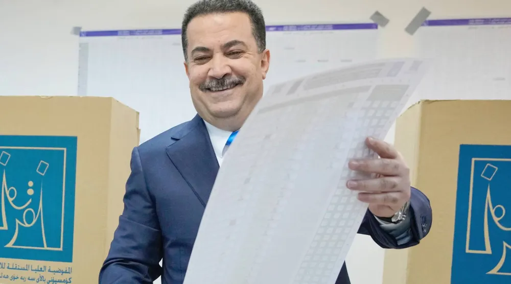 محمد شياع السوداني (أ.ب)