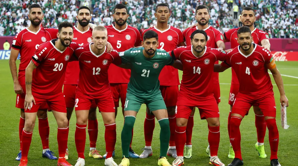المنتخب الفلسطيني لكرة القدم (رويترز)