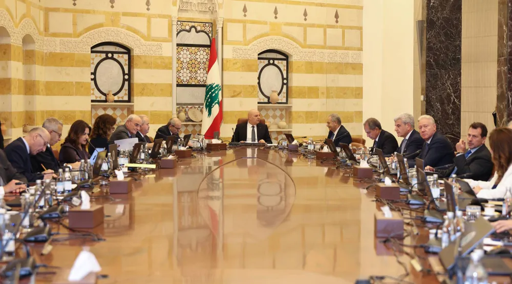 عون مترئساً جلسة الحكومة (رئاسة الجمهورية)