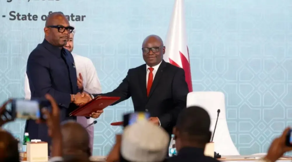 سبق لطرفَي النزاع أن وقّعا اتفاقاً لوقف إطلاق النار وإطار سابق بالدوحة في يوليو (أرشيفية - أ.ف.ب)