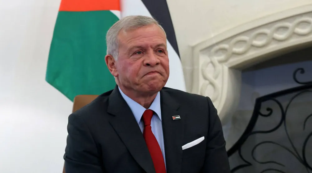 العاهل الأردني الملك عبد الله الثاني (رويترز) 