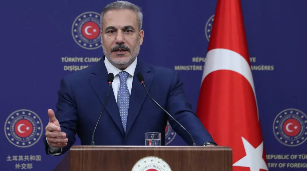 وزير الخارجية التركي هاكان فيدان (رويترز)