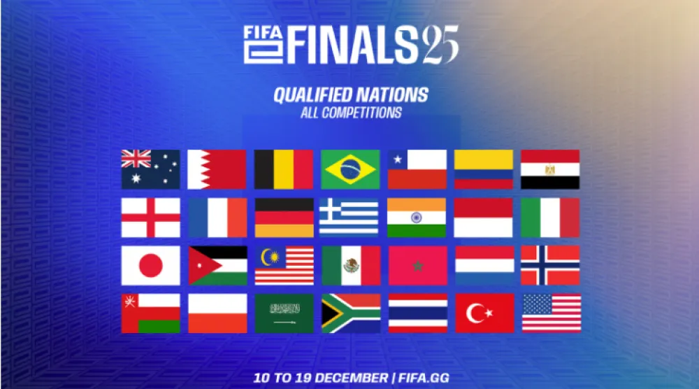 نهائيات «فيفا الإلكترونية» 2025 في الرياض (الاتحاد السعودي للرياضات الإلكترونية)