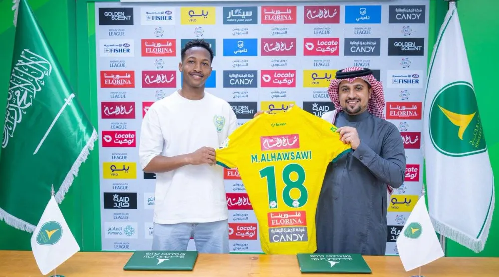 مراد هوساوي وقع لنادي الخليج حتى 2029 (نادي الخليج)