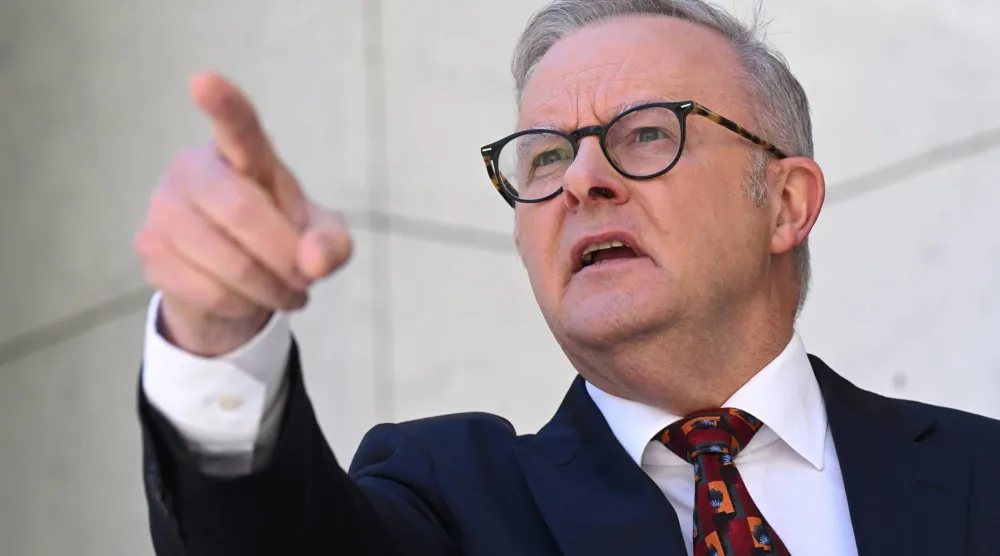 رئيس الوزراء الأسترالي أنتوني ألبانيزي (إ.ب.أ)