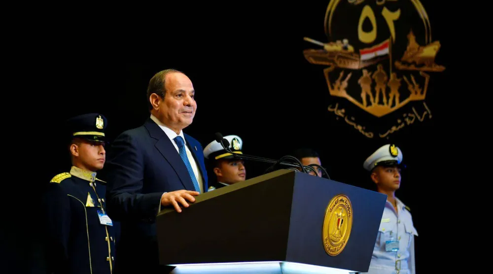 الرئيس المصري عبد الفتاح السيسي (رئاسة الجمهورية المصرية)