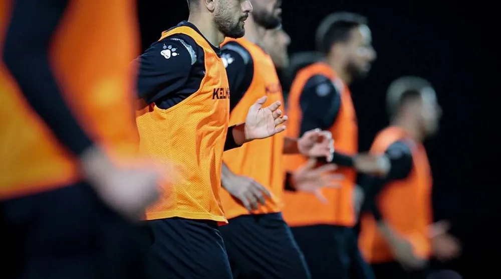 منتخب الأردن خلال التدريبات الأخيرة (الاتحاد الأردني)