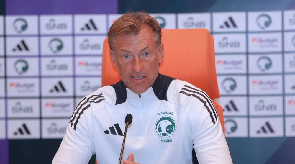 رينارد خلال المؤتمر الصحافي (تصوير: عدنان مهدلي)
