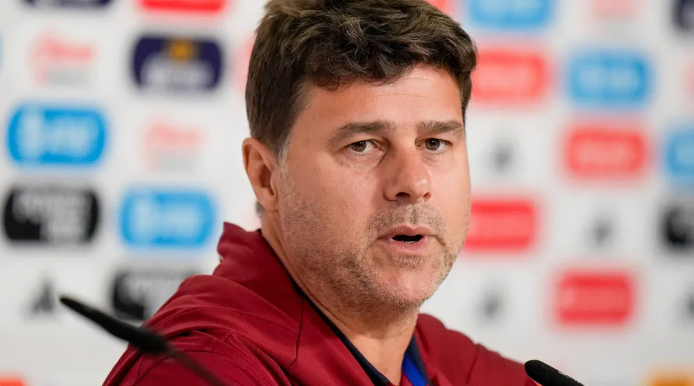 الأرجنتيني ماوريسيو بوكيتينو المدير الفني للمنتخب الأميركي (أ.ب) 