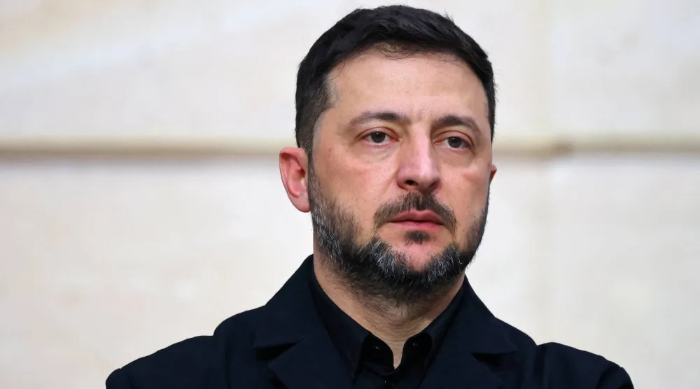 الرئيس الأوكراني فولوديمير زيلينسكي (إ.ب.أ)