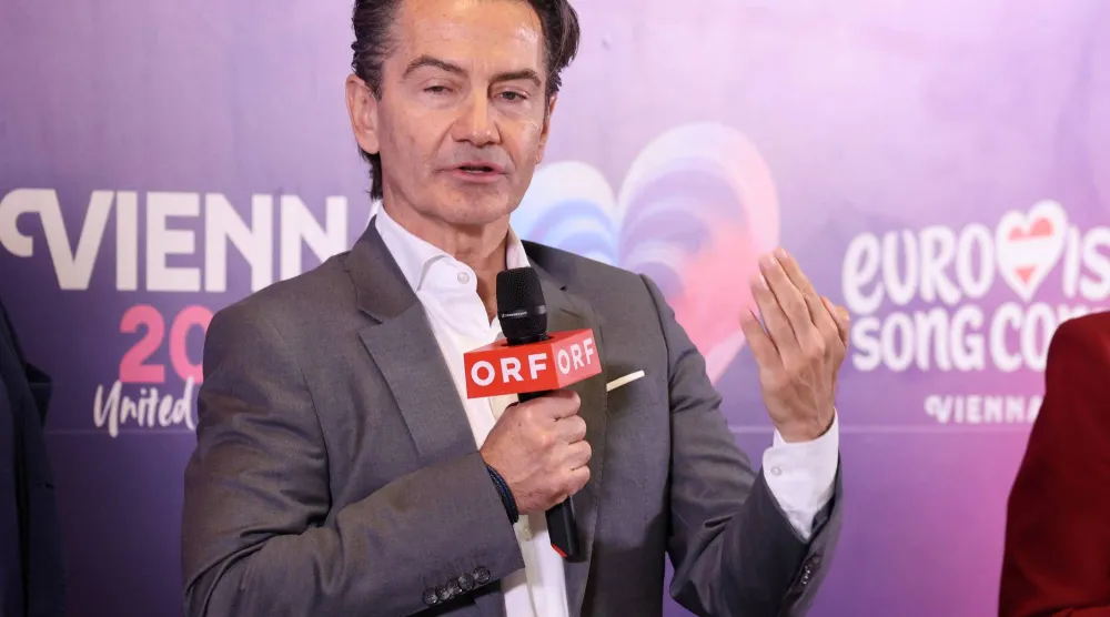 رولاند فايسمان المدير العام لهيئة الإذاعة والتلفزيون النمساوية (رويترز) 