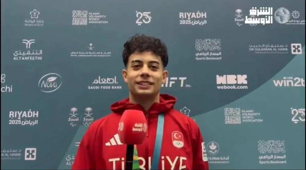  التركي كيفانتش كيرتاي، المتوج بالميدالية الذهبية في سلاح الشيش (الشرق الأوسط) 