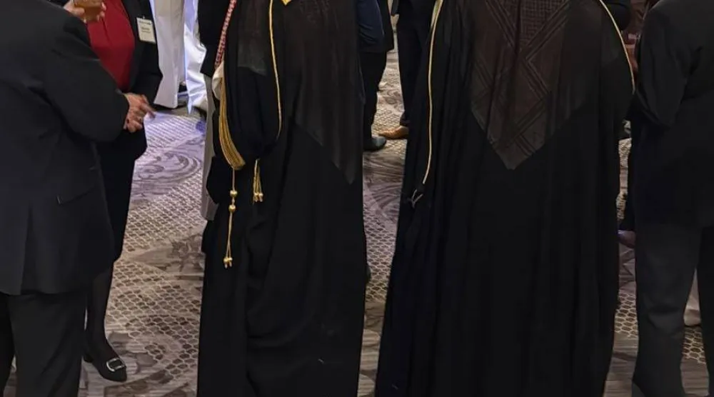 جانب من الفعالية التي نظمها مجلس الأعمال السعودي الأميركي في واشنطن الثلاثاء (الشرق الأوسط)