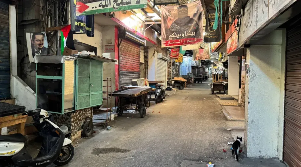 Lübnan: İsrail saldırısında hayatını kaybedenleri anmak için Ayn el-Hilve Kampı’nda grev