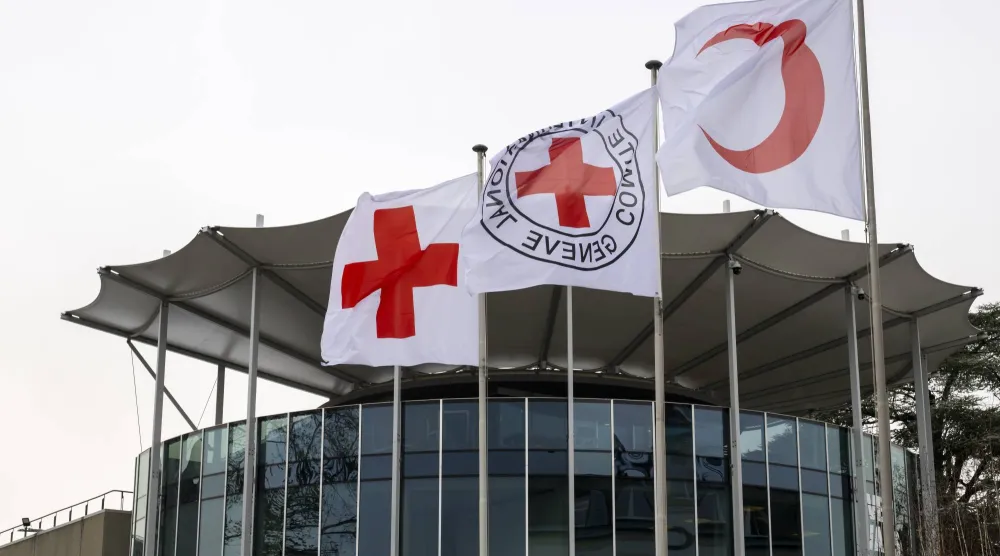 مقر اللجنة الدولية للصليب الأحمر في جنيف بسويسرا (إ.ب.أ)