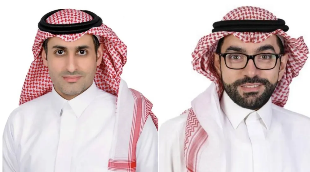 أحمد أبو عمارة ومصعب العبدالكريم (مركز التحكيم الرياضي)