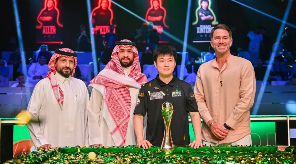 الصيني تشاو شينتونغ بطل بطولة موسم الرياض للسنوكر (موسم الرياض)