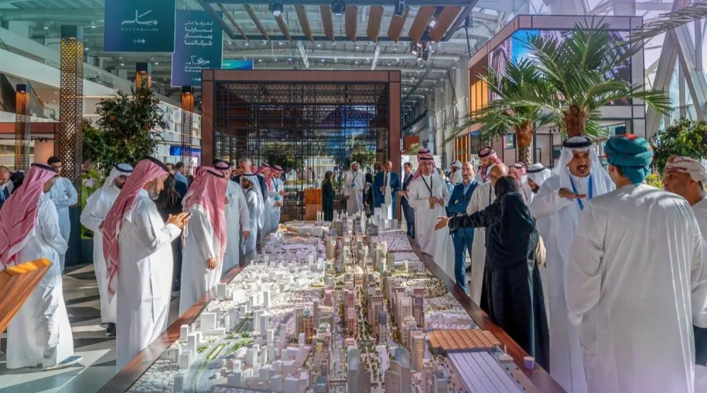 صورة محاكية لمشروع «مسار» الذي تقوم بتطويره شركة «أم القرى للتنمية والإعمار» (الشركة)