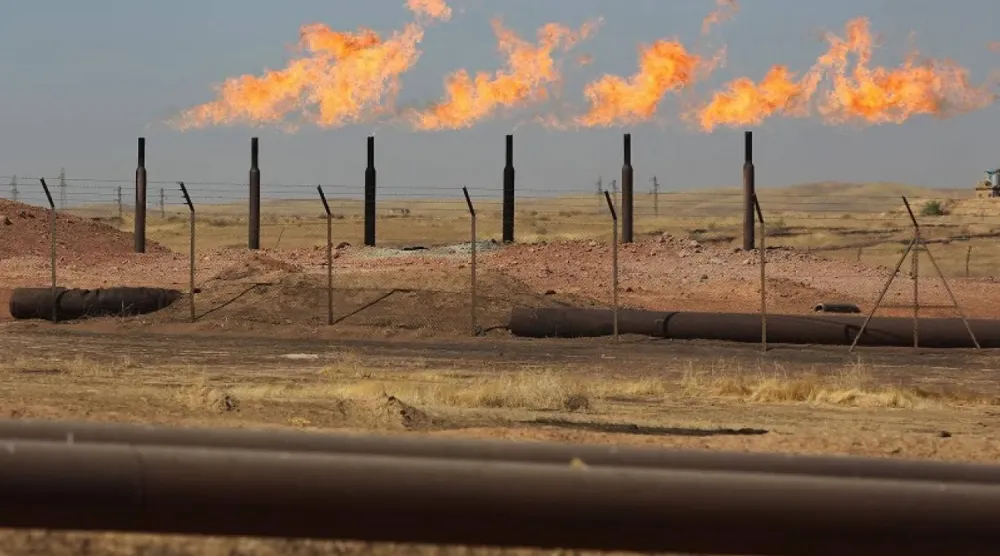 Irak Kürdistanı, Süleymaniye ilindeki Kormor gaz sahası (Arşiv- Reuters)