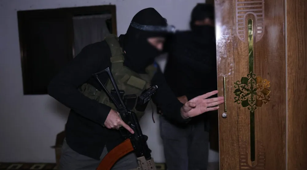 من عملية ضد «داعش» في ريف إدلب (وزارة الداخلية السورية)