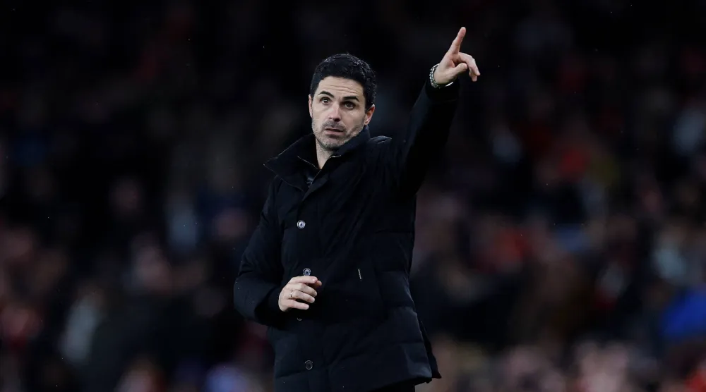 ميكل أرتيتا (رويترز)