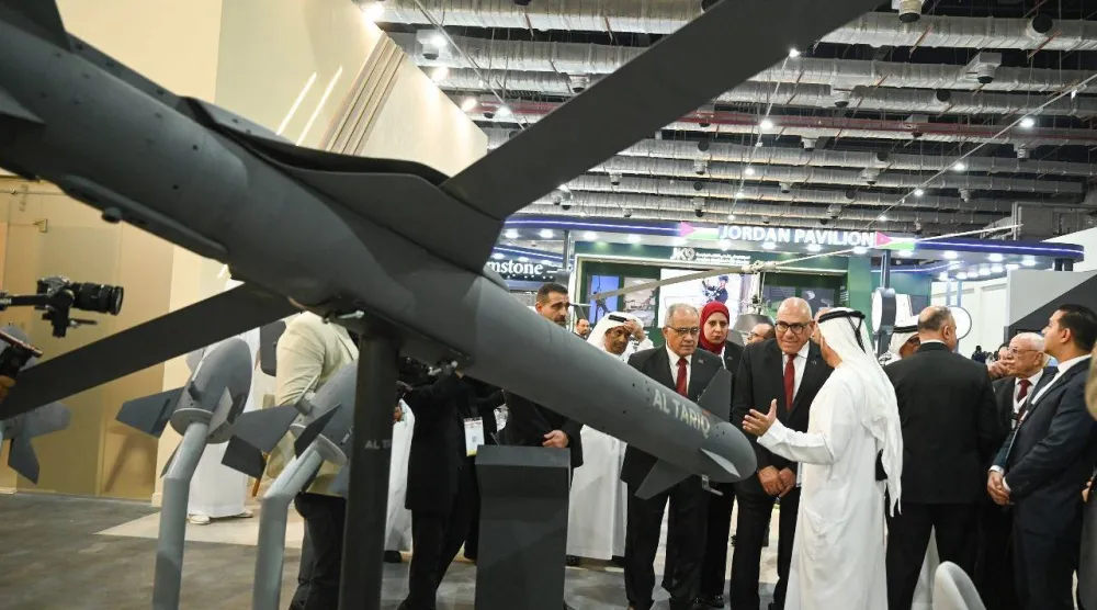 لقطة من فعاليات معرض «إيديكس 2025» الثلاثاء (الهيئة العربية للتصنيع)