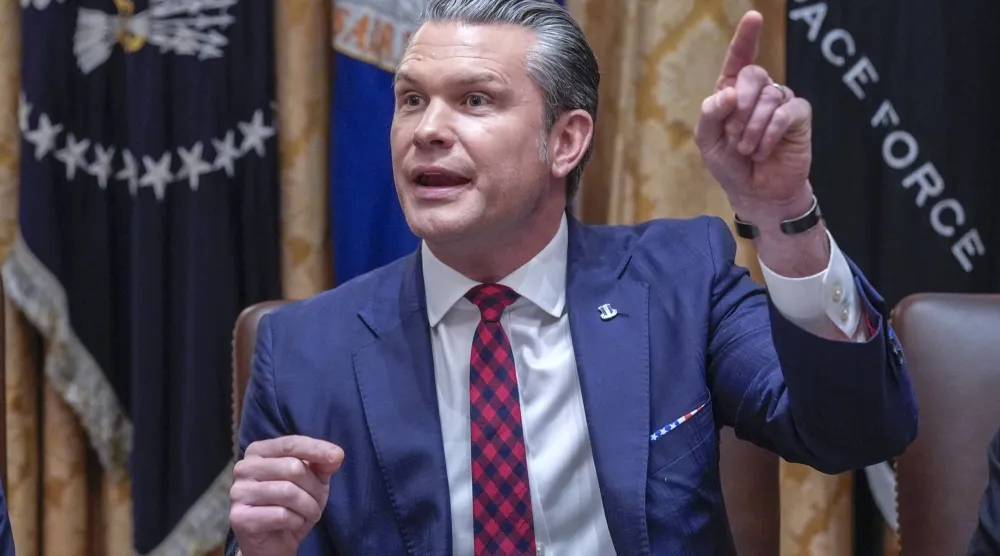 وزير الحرب الأميركي بيت هيغسيث (إ.ب.أ)