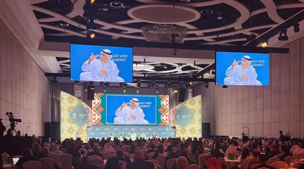 البديوي يتحدث في «قمة معهد ميلكن للشرق الأوسط وشمال أفريقيا» في أبوظبي (إكس)