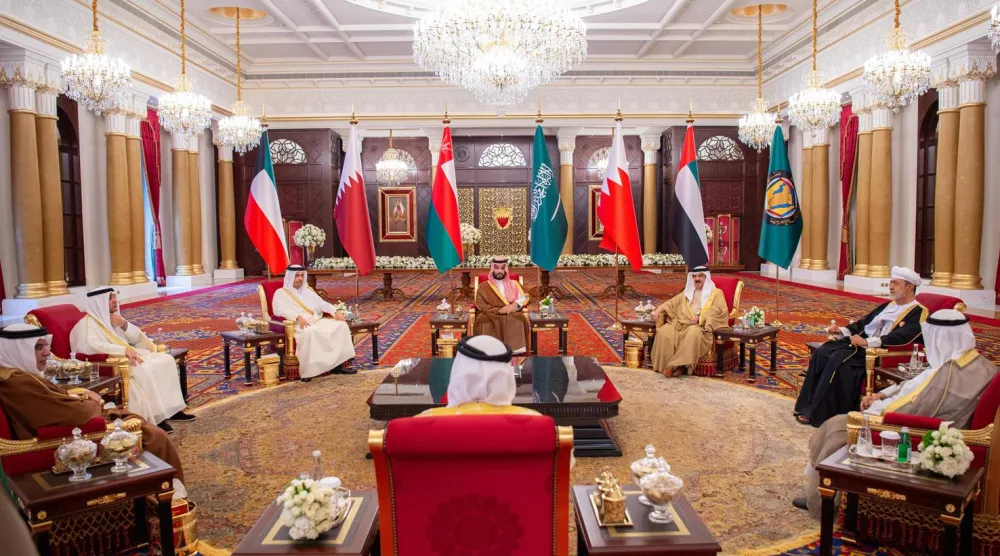 ولي العهد السعودي يرأس وفد بلاده في الدورة الـ46 للمجلس الخليجي الأعلى (واس)