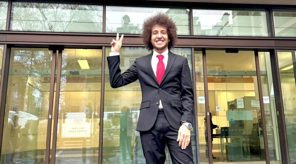 أحمد عبد القادر (ميدو) رئيس اتحاد شباب المصريين في الخارج (صفحته على فيسبوك) 