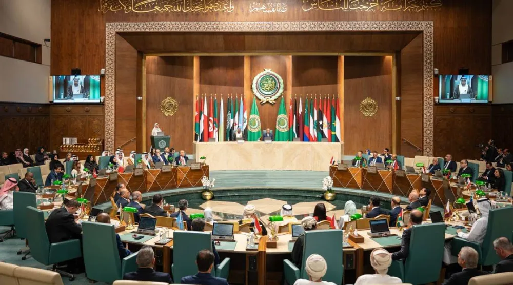 جانب من حفل جائزة التميز الحكومي العربي 2025 (الشرق الأوسط)