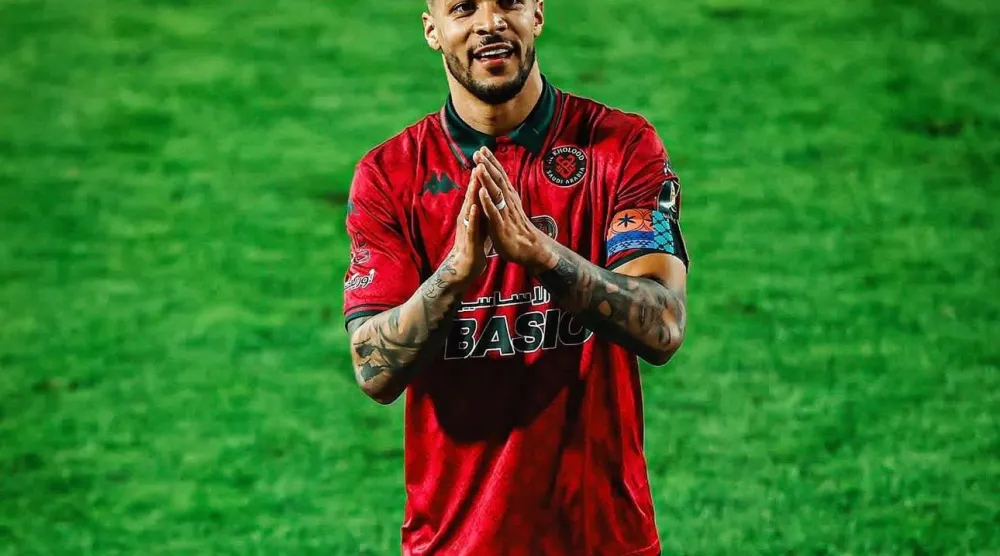 النجيري إيكونغ قائد فريق الخلود (موقع النادي)