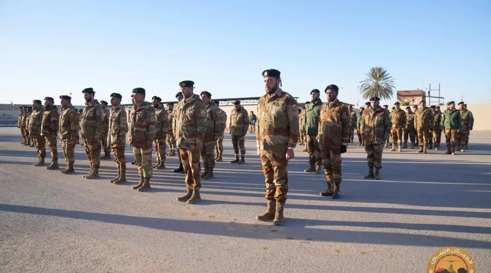 عرض صباحي في المنطقة العسكرية الساحل الغربي (المكتب الإعلامي للمنطقة)