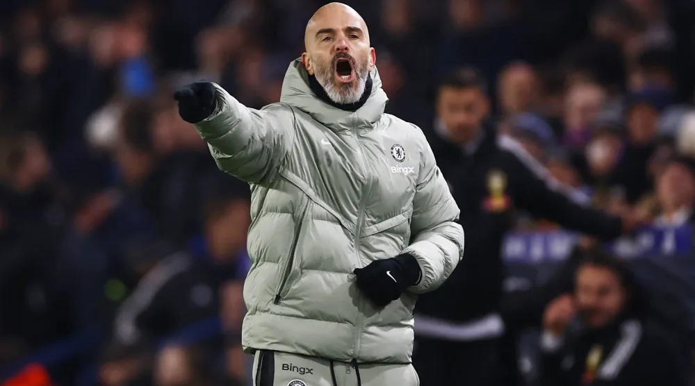 الإيطالي إنزو ماريسكا مدرب تشيلسي (رويترز)