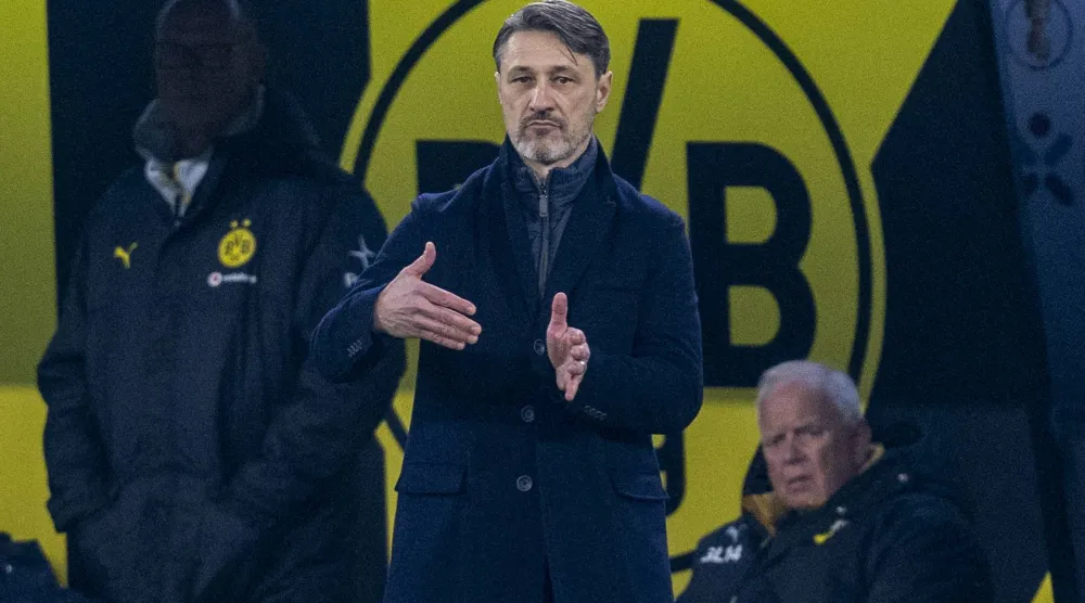 نيكو كوفاتش المدير الفني لفريق بوروسيا دورتموند (د.ب.أ)