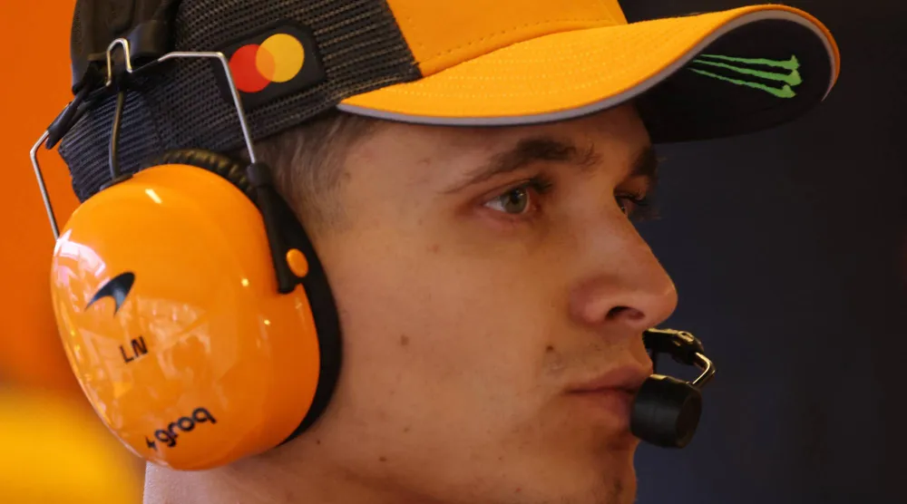لاندو نوريس سائق مكلارين (رويترز)