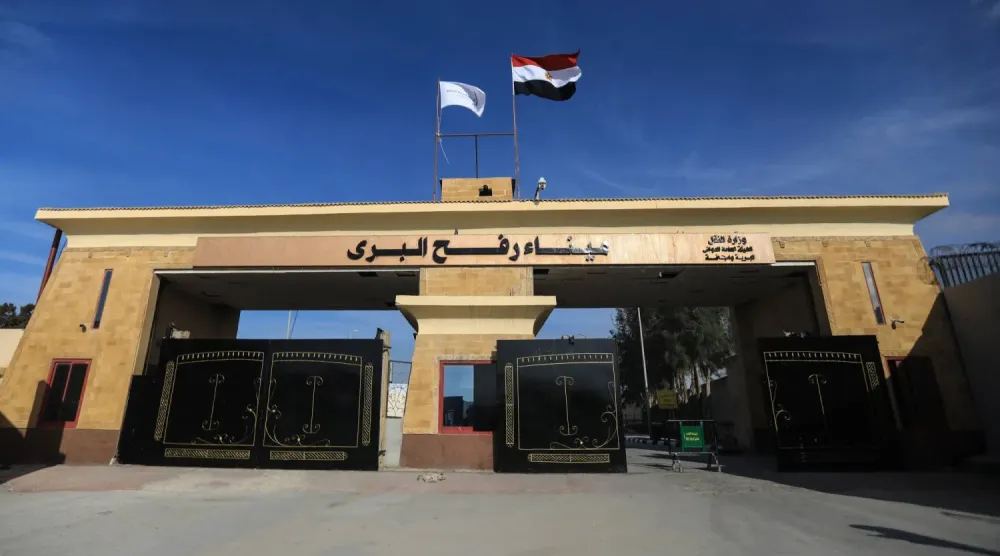 Mısır ile Filistin toprakları arasındaki Refah sınır kapısı (Arşiv- Reuters)