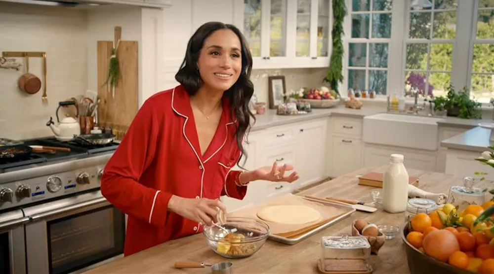 حلقة خاصة من برنامج ميغان ماركل بمناسبة الأعياد (نتفليكس)