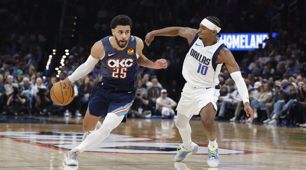 أوكلاهوما سيتي ثاندر هزم دالاس مافريكس (رويترز)
