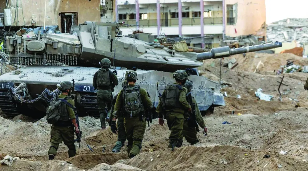 جنود إسرائيليون في قطاع غزة (أرشيفية - رويترز)