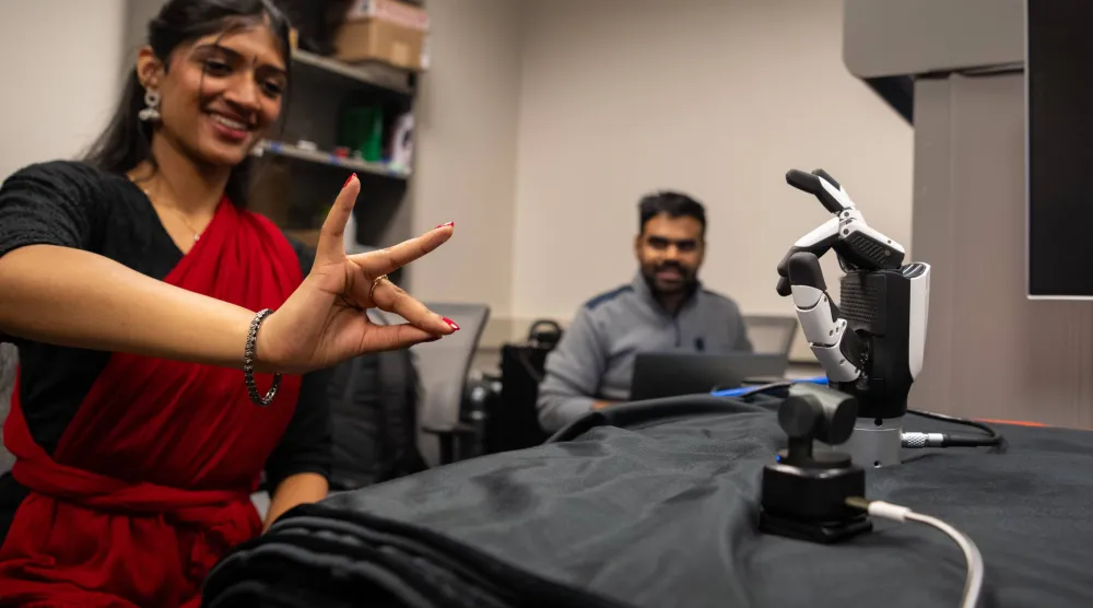 عرضٌ تجريبيٌّ في المختبر (جامعة ماريلاند)