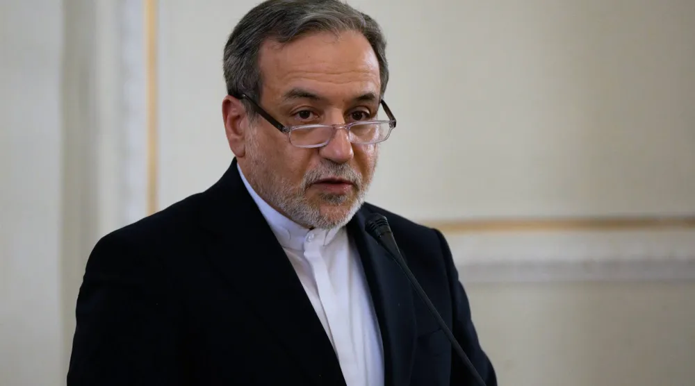 وزير الخارجية الإيراني عباس عراقجي (أ.ب)