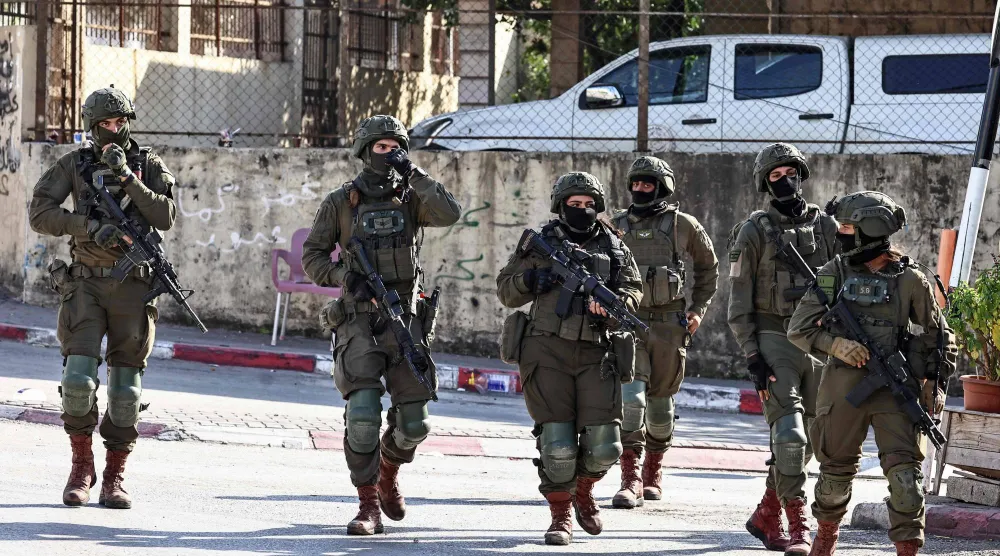 جنود إسرائيليون في الضفة الغربية (أ.ف.ب)