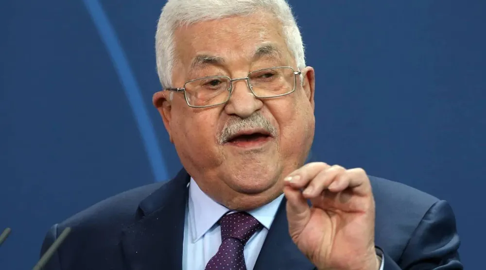 Palestinian President Mahmoud Abbas. (dpa)