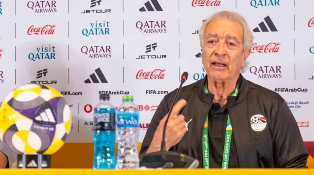 حلمي طولان مدرب منتخب مصر (كأس العرب)