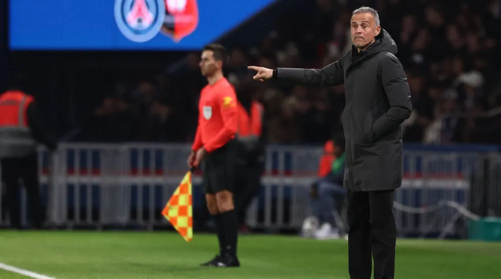 لويس إنريكي (أ.ف.ب)