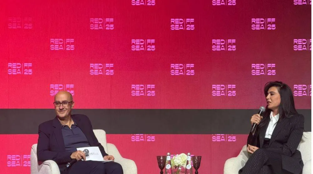 نادين لبكي تتحدث عن مشوارها الفني في «البحر الأحمر» (إدارة المهرجان)