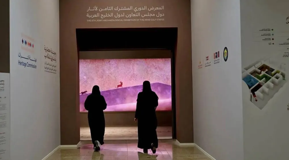 «المعرض الدوري لآثار دول الخليج العربية» فتح أبوابه في مدينة الرياض (واس)