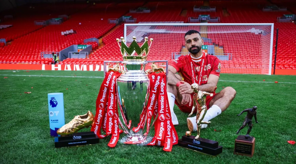 محمد صلاح ينال دعماً مصرياً على منصات التواصل الاجتماعي (حساب محمد صلاح على «إكس»)